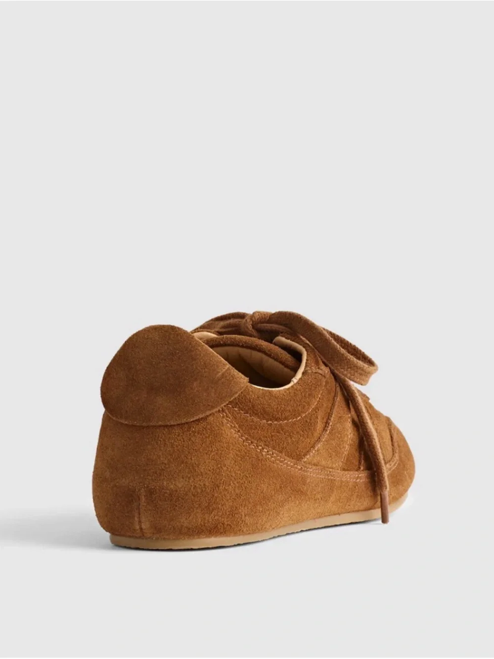 Madewell‎ Suede Sneaker in Chestnut Brown